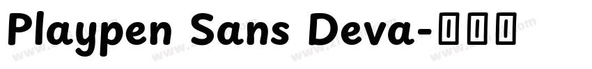 Playpen Sans Deva字体转换 Playpen Sans Deva字体转换